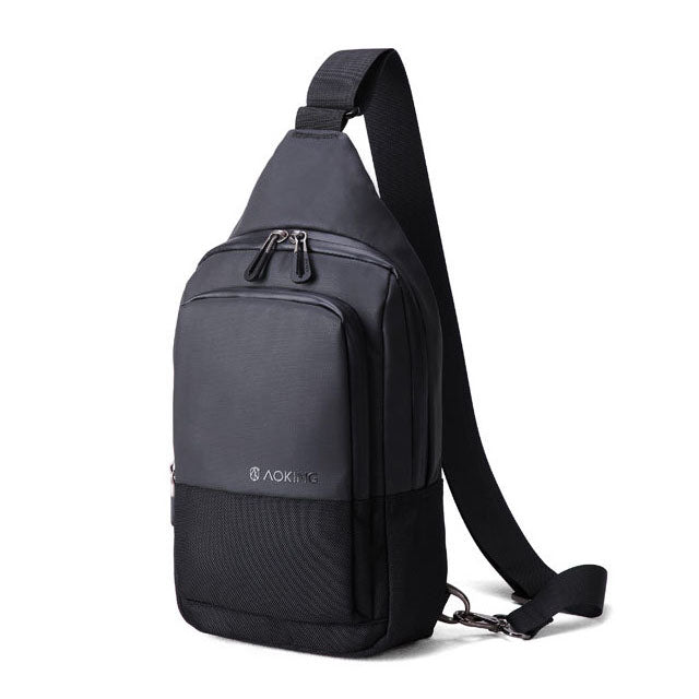 Black Travel Sling Bags Messengers Crossbody Picnic Mens Casual Fit for iPad