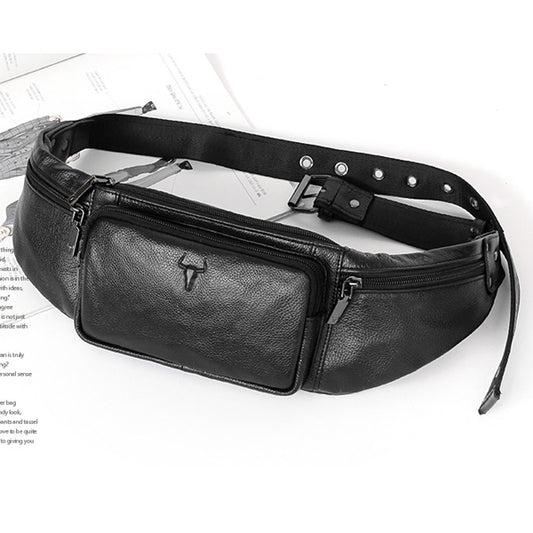 Genuine Cowhide Leather Sling Bags Messengers Travel Backpacks