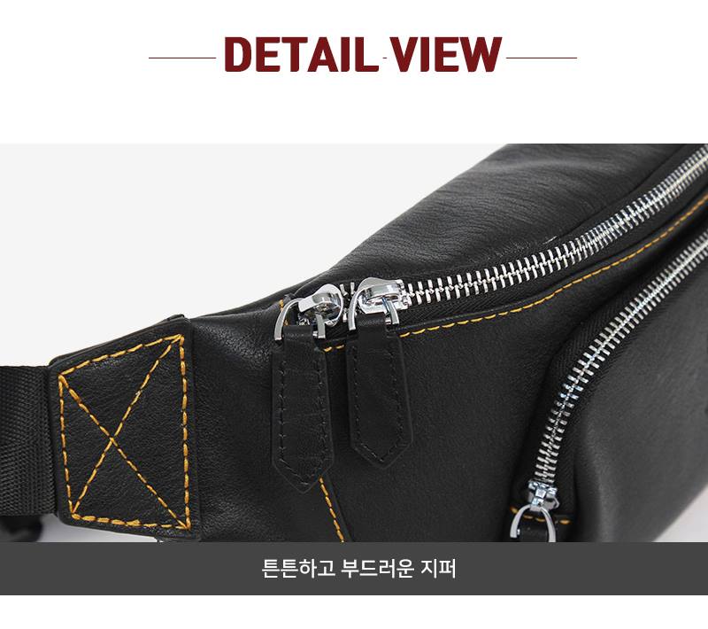 Black Genuine Cowhide Leather Sling Bags Messengers Travel Backpacks