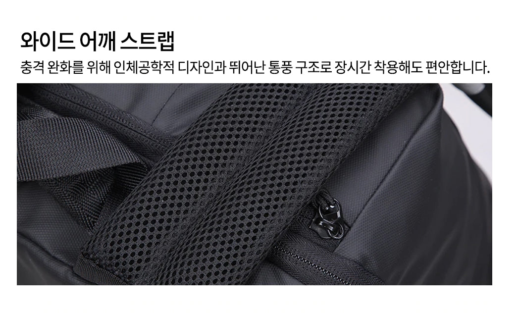 Laptop Backpacks Mens Luggage Strap Band USB Night Safety Waterproof