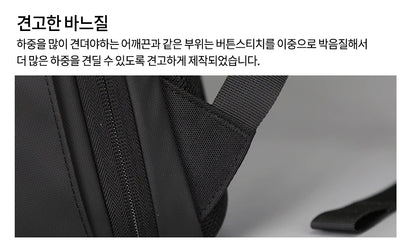 Laptop Backpacks Mens Luggage Strap Band USB Night Safety Waterproof