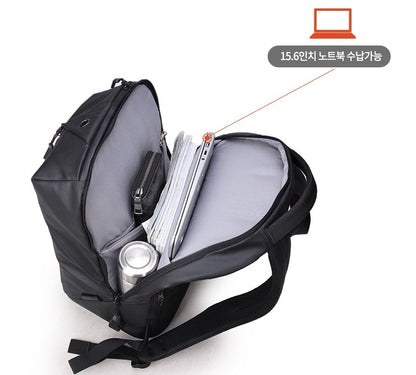 Laptop Backpacks Mens Luggage Strap Band USB Night Safety Waterproof
