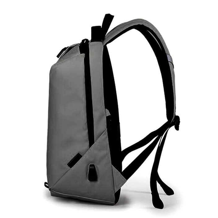 Laptop Backpacks Mens Luggage Strap Band USB Night Safety Waterproof