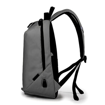 Laptop Backpacks Mens Luggage Strap Band USB Night Safety Waterproof