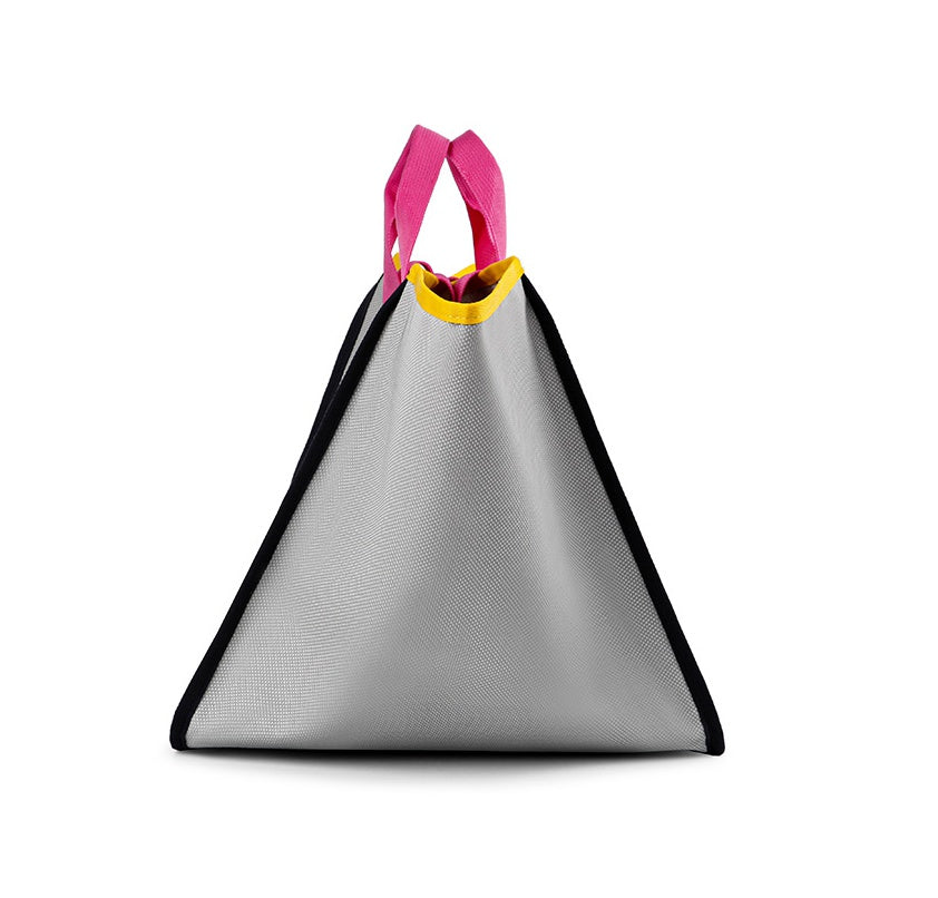 TUO Eco-Friendly Save Earth Shopper Handbags Womens Woven Vinyl Coated