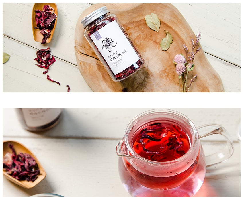Boon The Kitchen Hibiscus Tea 130g Handmade Weight Loss Herbal Korean