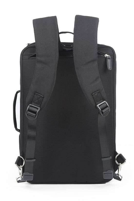 Black Multi 3-Way Business Briefcases Backpacks Shoulder Bags Sqaure