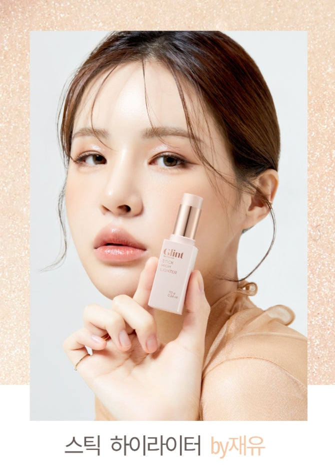 Glint X JEYU Stick Highlighter 02 Milky Moon 7g Facial Glow Shimmer Makeup Beauty Cosmetics