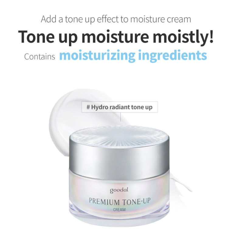 Goodal Premium Tone Up Cream Skin Care Moisturizer Beauty Makeup Base