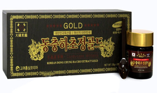 Korean Dong Chung Ha Cho Extract Gold 120g X 3 Bottles 360g Cordyceps