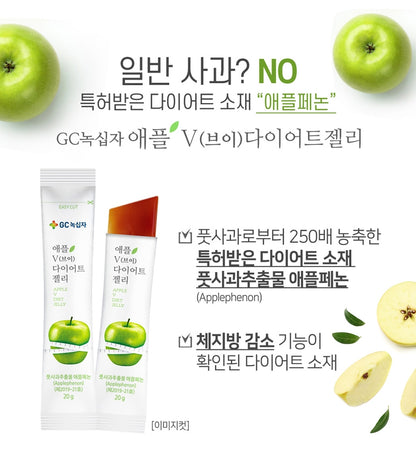 GC Green Cross Apple V Diet Jelly Diet supplements Food Body Slim Applephenon