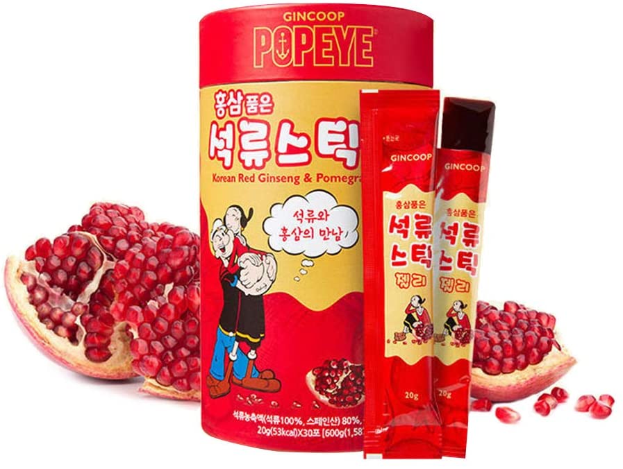 Geumsan Ginseng Pomegranate Stick Jelly Holding Red Ginseng 30P Health