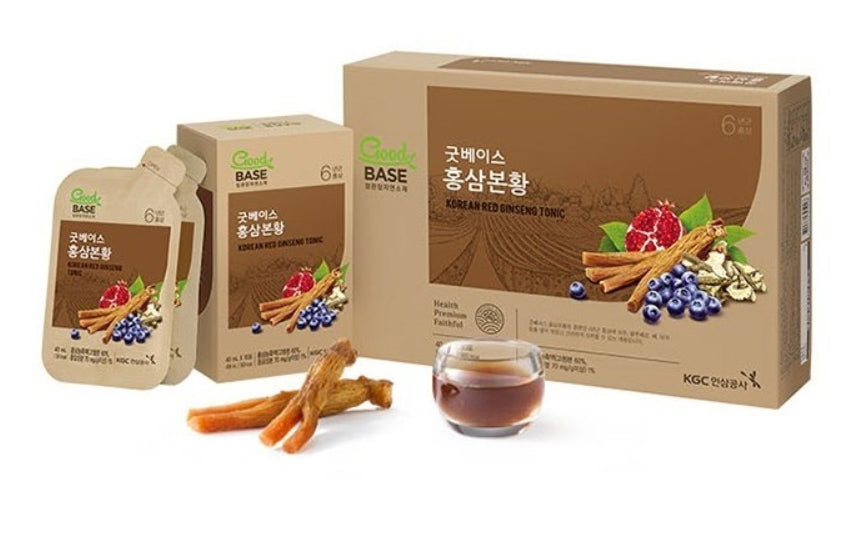 Good BASE KOREAN RED GINSENG TONIC Korean Health Care Food Supplements