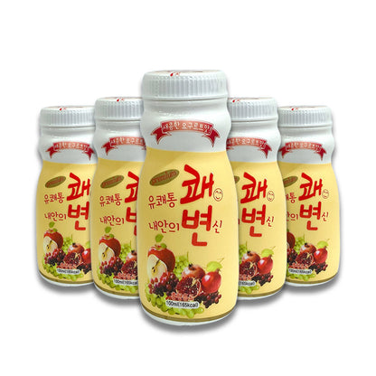 HANAMEDI Premium Pleasantly Refreshing 100ml x 5 bottles Constipation yogurt flavor bowel movements speeds up