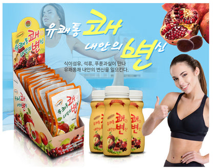 HANAMEDI Premium Pleasantly Refreshing 100ml x 5 bottles Constipation yogurt flavor bowel movements speeds up