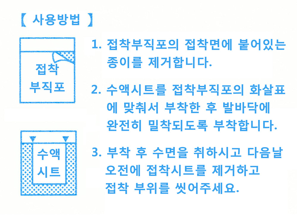 Detox Foot Pads 30pcs Grass Sap Sheets Bamboo Feet Oriental Korean