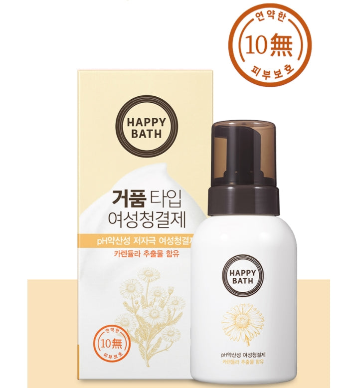 HAPPY BATH Calendula Feminine Cleanser 300ml Korean Womens Bodycare