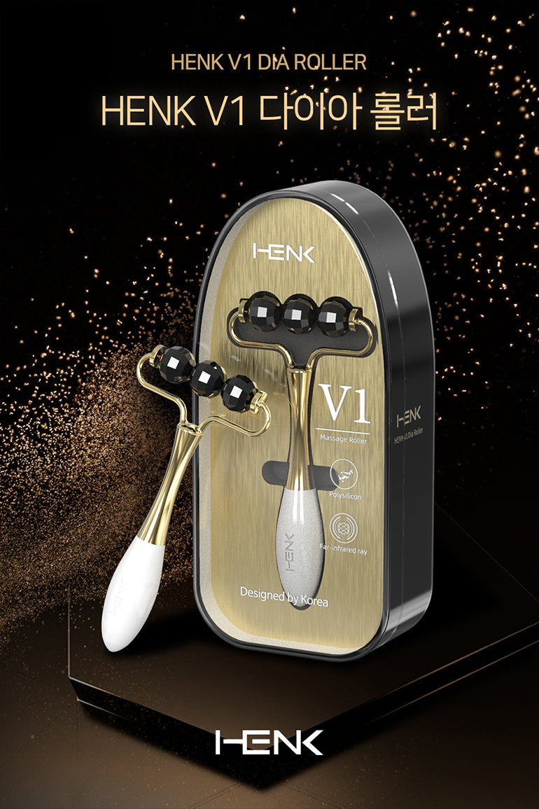 HENK V1 Massagers Rollers Face Lifting Facial Beauty Tools Diamond Cutting high thermal conductivity professional at home