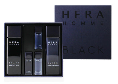 Hera Homme Black Perfect Set Mens Skin Cosmetics Moisture Hyaluronic