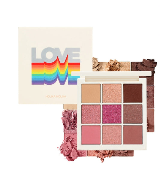 HOLIKA HOLIKA LOVE SHADOW PALETTE Korean Cosmetics Womens Face Beauty