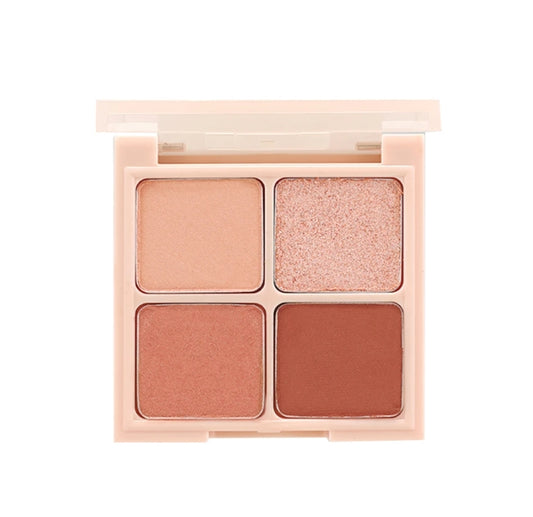 Holika Holika Piece Matching Shadow Palette #06 Peanut Nude Eye Makeup