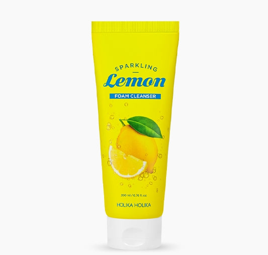 HOLIKA HOLIKA SPARKLING LEMON FOAM CLEANSER 200ML Korean Skincare