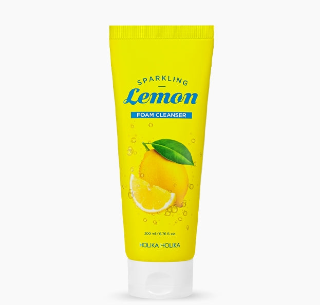 HOLIKA HOLIKA SPARKLING LEMON FOAM CLEANSER 200ML Korean Skincare