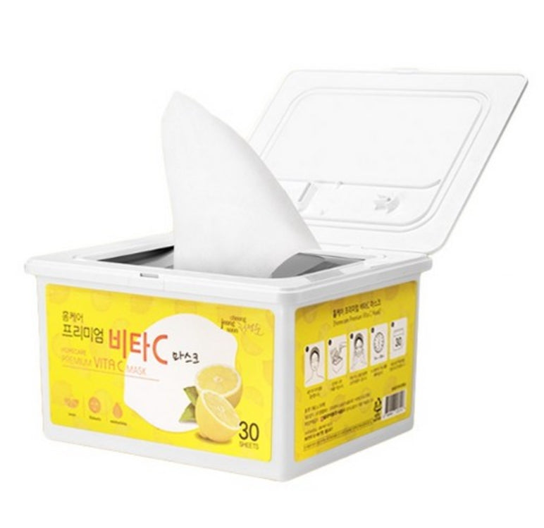 HOMECARE PREMIUM VITA C MASK 30EA Korean Skincare Beauty Cosmetics