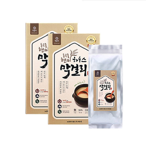 Whole Grain Brown Rice Korean Traditional Wine Liquor Makgeolli Powder