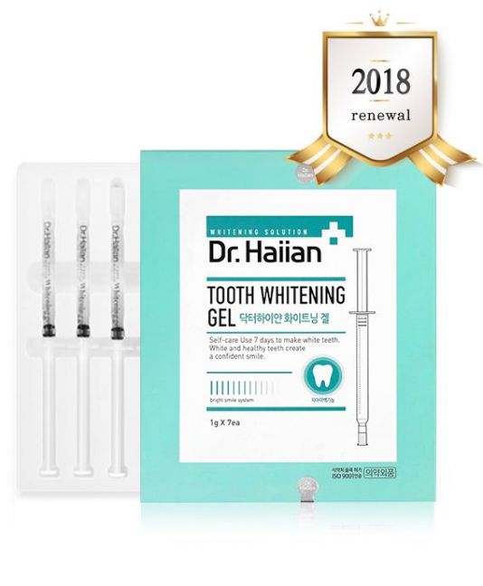 Dr. Haiian 7 Days Miracle (1g*7ea) 1 Pack / Tooth Whitening Gels