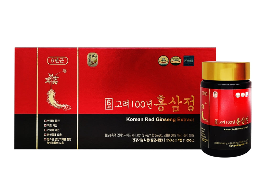 Hansamsu 6years Goryeo Korean Red Ginseng 1000g Extract Health Care