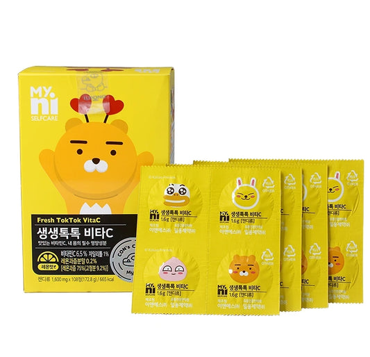 Fresh Tok Tok Vitamin C Lemon flavor Health Foods Supplements Nutrients