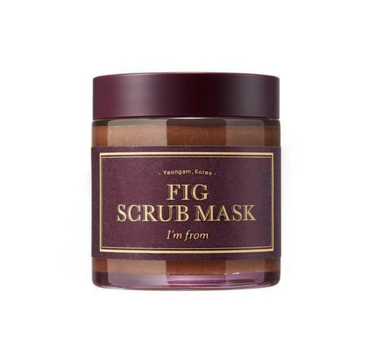 I'm from Fig Scrub Mask Facial Skincare Vegan Cosmetics Exfoliating