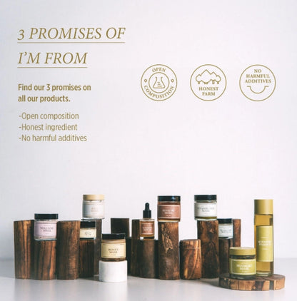 I'm From Mugwort Mask 110g Sensitive Skin Care Cooling Soothing Beauty