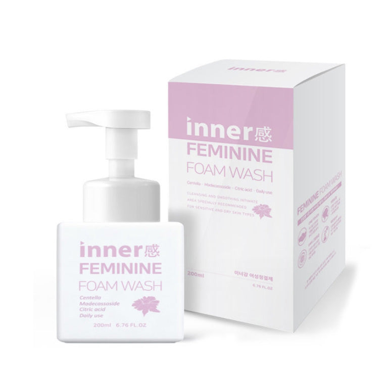 Wettrust Innergam Feminine Foam Wash pH Y Zone Cleanser Care Sensitive