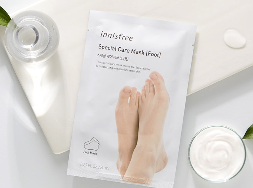INNISFREE Special Care Mask Foot Body Skincare Moisture Feet Heel Dead Skin