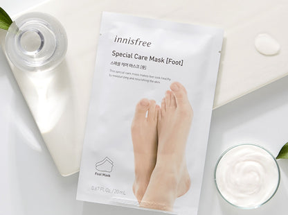 INNISFREE Special Care Mask Foot Body Skincare Moisture Feet Heel Dead Skin