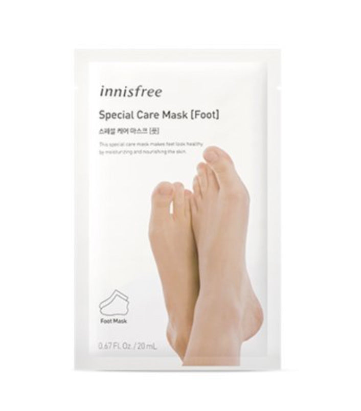 INNISFREE Special Care Mask Foot Body Skincare Moisture Feet Heel Dead Skin