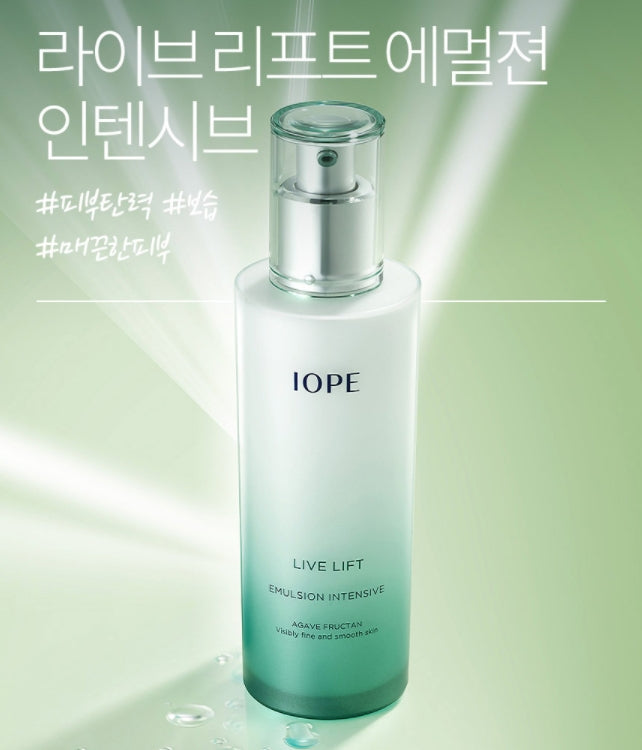 IOPE Live Lift Emulsion Intensive 130ml Oil Moisture Balance Wrinkles