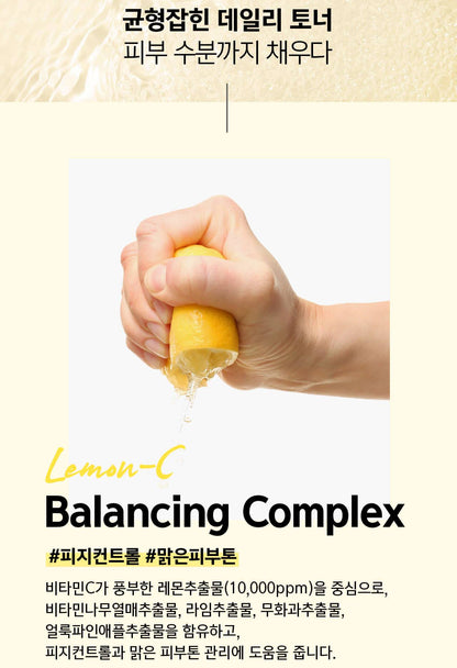 It's Skin Lemon'C Squeeze Ampoule Toner 500ml hyaluronic acid moisture