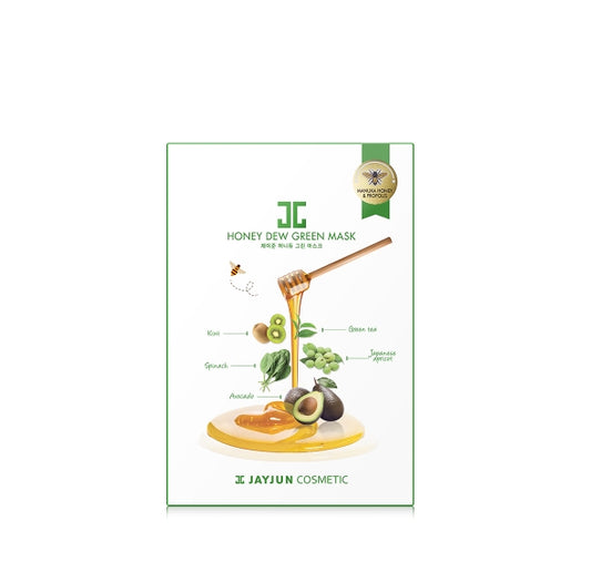 JAYJUN COSMETIC HONEY DEW GREEN MASK (5ea) Korean Beauty