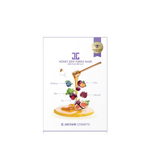 JAYJUN COSMETIC HONEY DEW PURPLE MASK (5ea) Korean Beauty