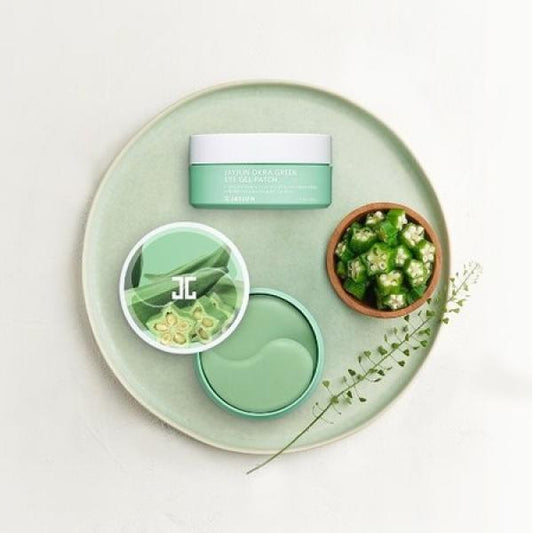 JAYJUN Okra Green Eye Gel Patch 60p hydrogel moisturizing Skin care