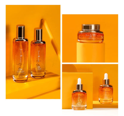 JANT BLANC 24k Gold Intensive 5 Set Sensitive Dry Skin Care Elasticity