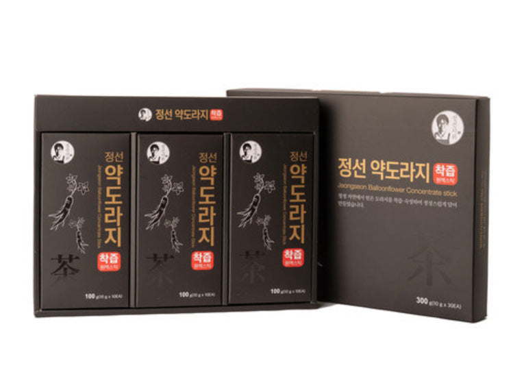 Jeongseon Bellflower Concentrate 30 Sticks Health Supplements Immunity Diabetes Bronchi Gifts Fructooligosaccharide