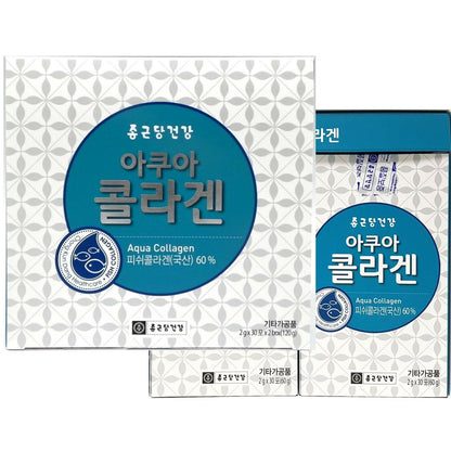 Jong Geun Dang Korea Aqua Collagen 120g Fish Health Foods Supplements