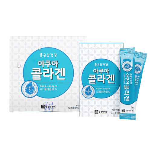 Jong Geun Dang Korea Aqua Collagen 120g Fish Health Foods Supplements