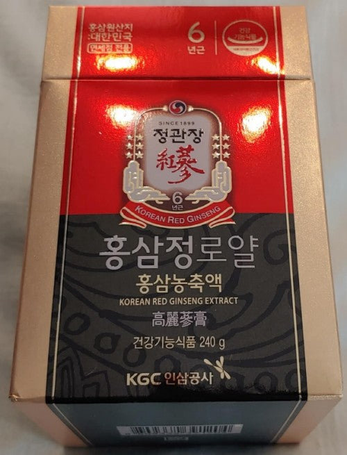 KGC ROYAL Korean 6 Years Red Ginseng Extracts 100% 240g (8.5oz) Premium Gifts