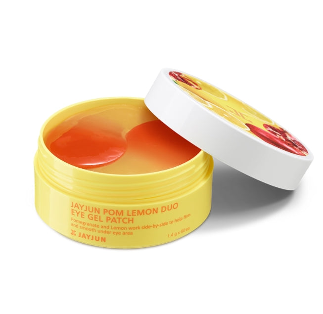 JAYJUN Pom Lemon Duo Eye Gel Patch 60pcs Pomegranate Eye Wrinkles Care