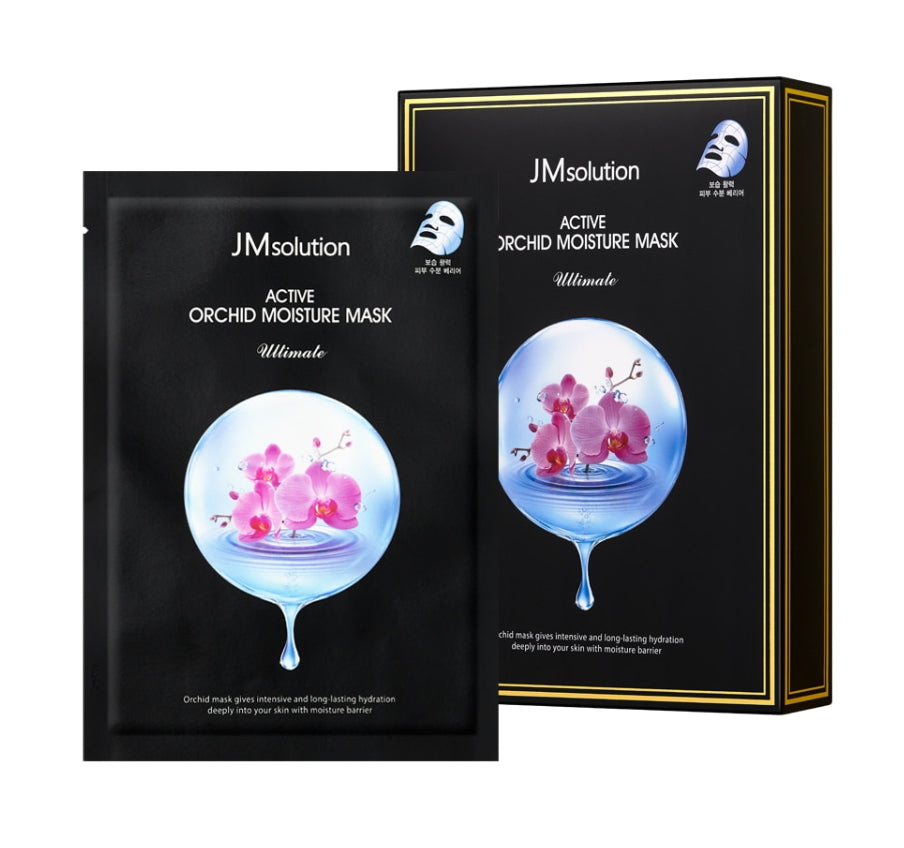 JMsolution Active Orchid Moisture Masks Ultimate Dry Skincare Moisture moisturizing Facial Cosmetics Hyaluronic Acid